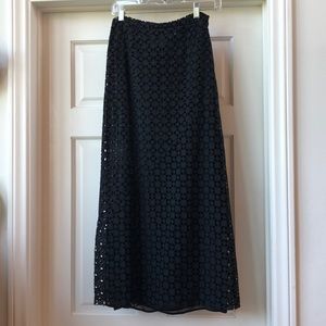 Beautiful long black skirt